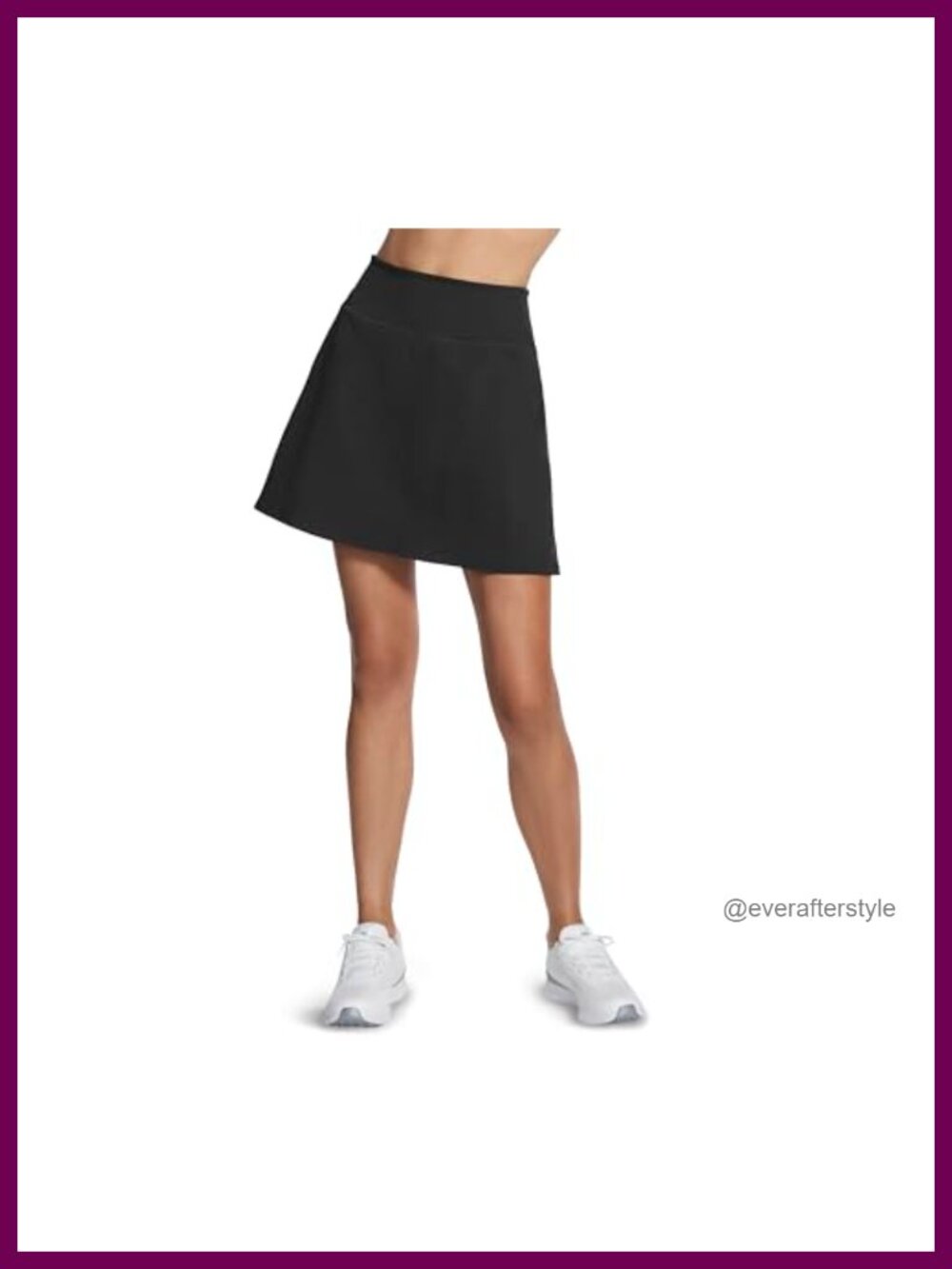 4-Way Stretch High Waisted Pleated Skort with UPF 40+ Protection